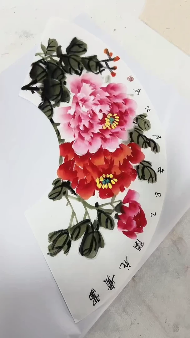 国画李火庆/国画/花鸟