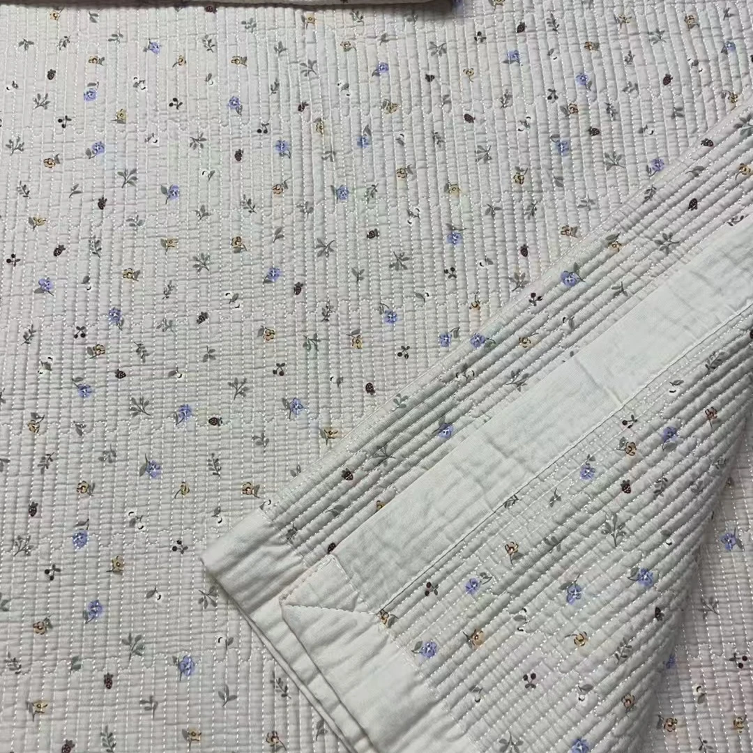 23-1 微瑕高端 2.2x2.4双面纯棉斜纹 水洗棉花床盖 NO退换