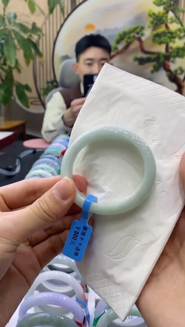 未镶嵌手镯翡翠0581