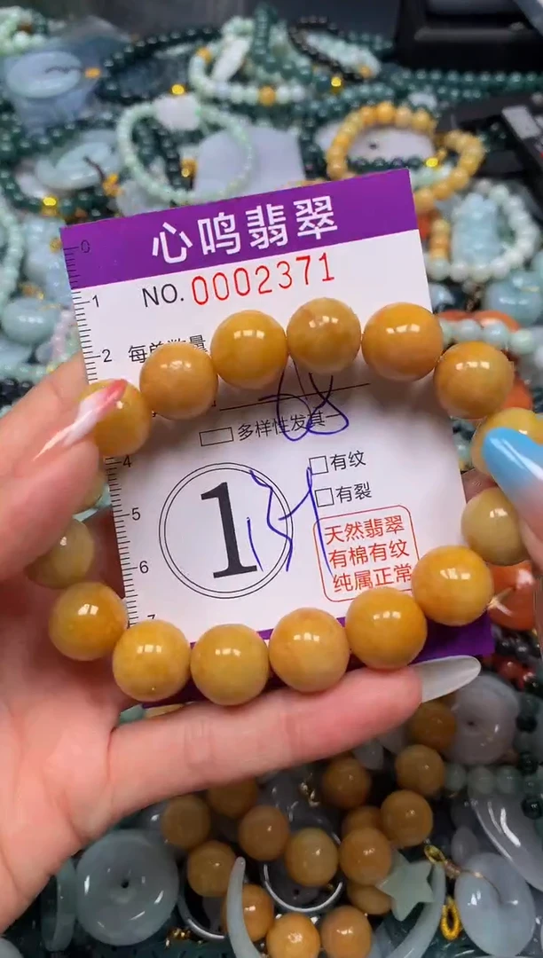 翡翠未镶嵌颈饰闪购002371