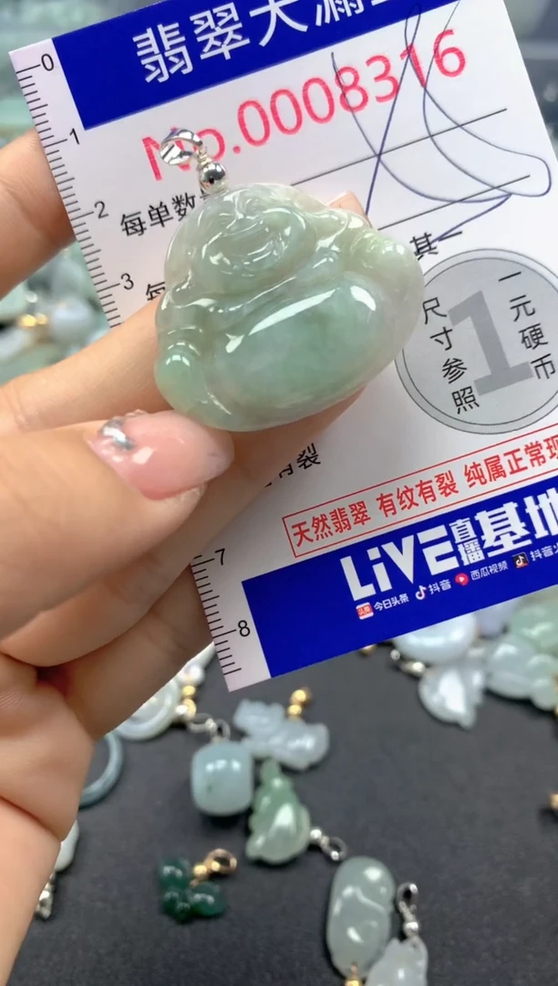 颈饰未镶嵌翡翠8316