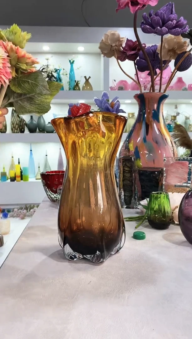 慕忆家手作琉璃花瓶