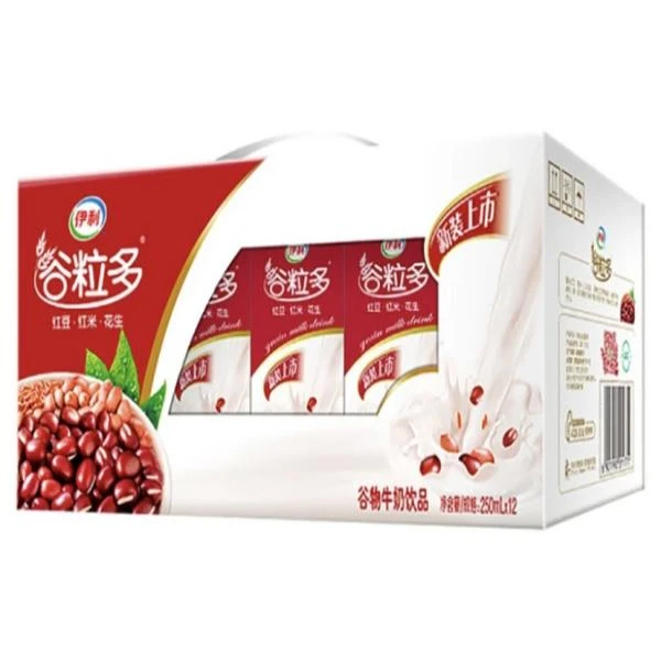 【川渝次日达】1月底 伊利谷粒多红谷/黑谷 250ml*12盒整箱装营养早餐伴侣