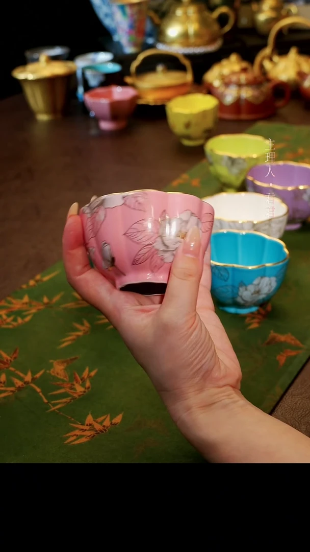 茶杯紫砂【宜景窑系列】贝壳