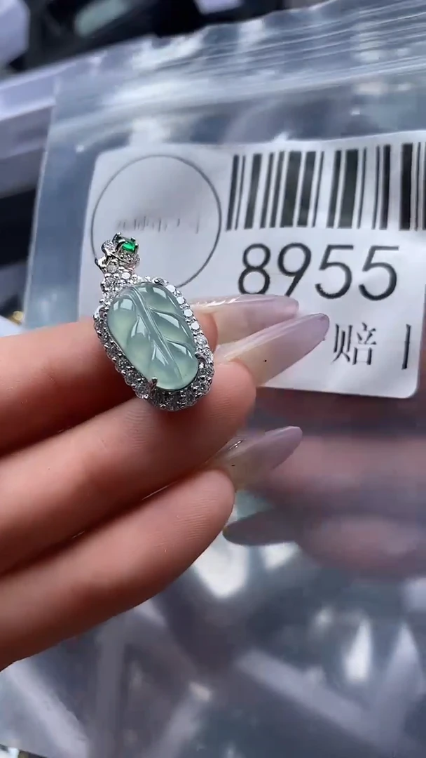 吊坠(不含链)未镶嵌翡翠8955