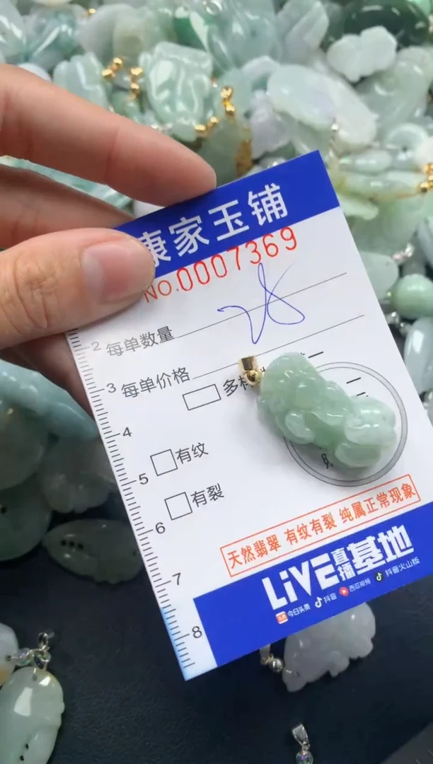 颈饰未镶嵌翡翠7369