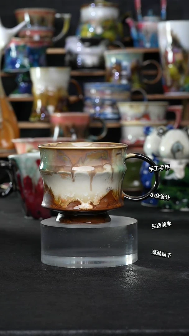 设计师款景德镇森涩手创陶瓷（食品级）422