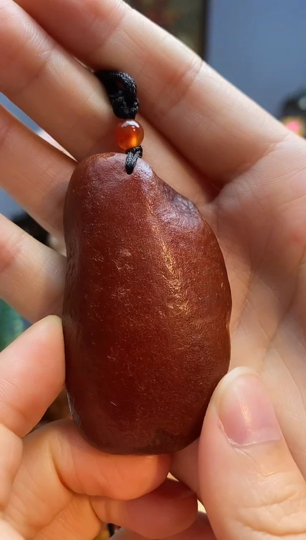 琥珀颈饰未镶嵌吊坠