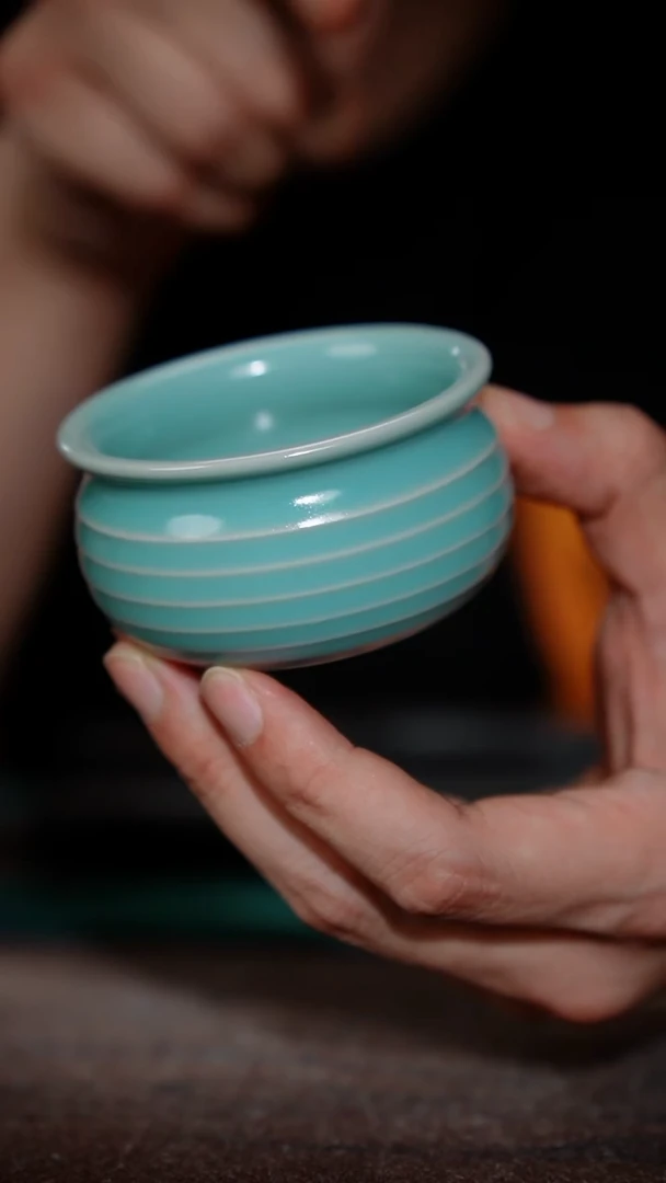 52-5弦文杯（奉华底款）