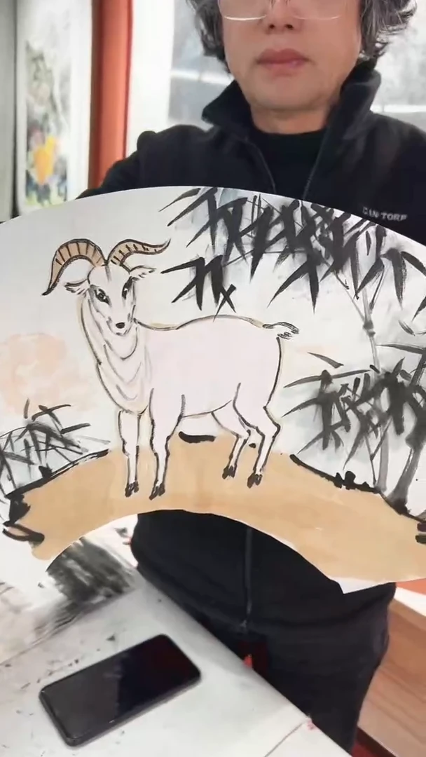 国画李火庆/国画/花鸟