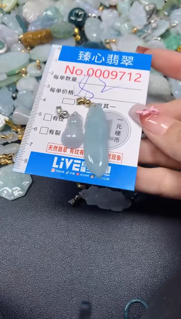 【闪购商品】翡翠颈饰未镶嵌含绳0009712