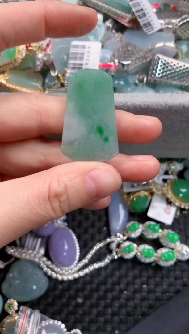 未镶嵌戒指翡翠1414---2