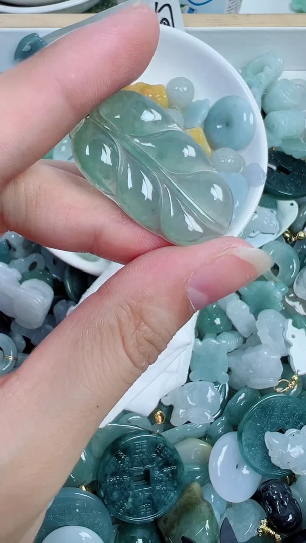 散珠翡翠597号链接，A货翡翠