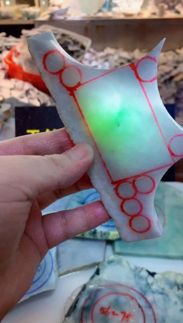 裸石翡翠0韩0翡翠珠宝532