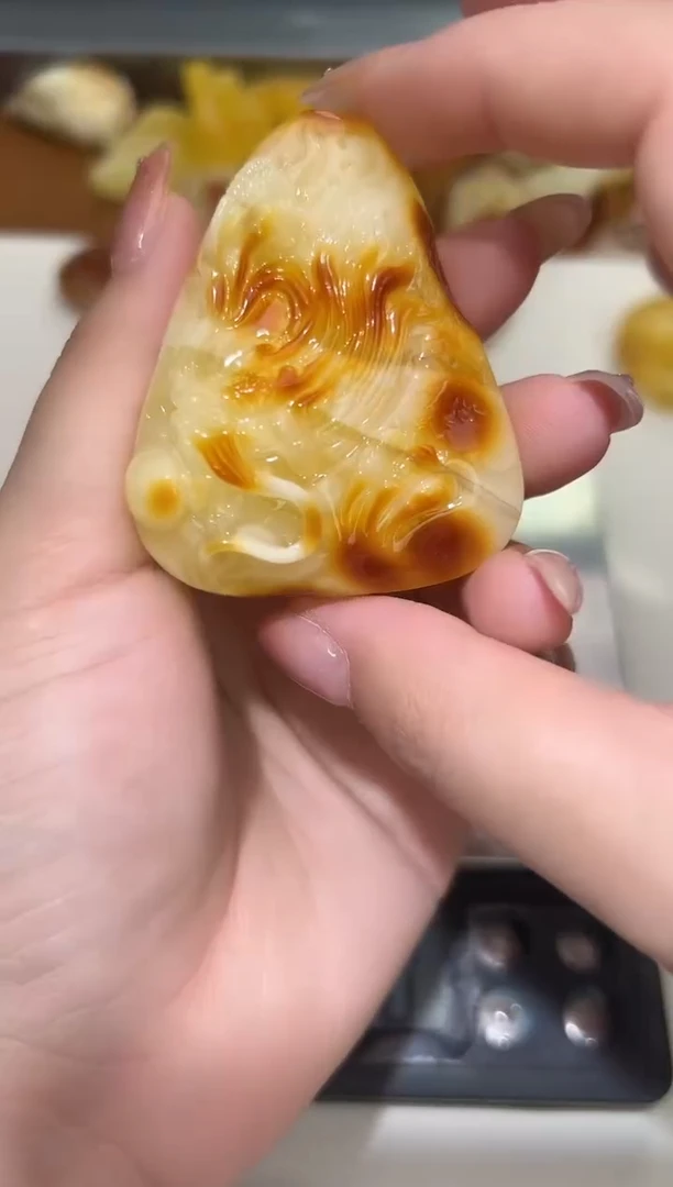 裸石琥珀未镶嵌琥珀蜜蜡吊坠