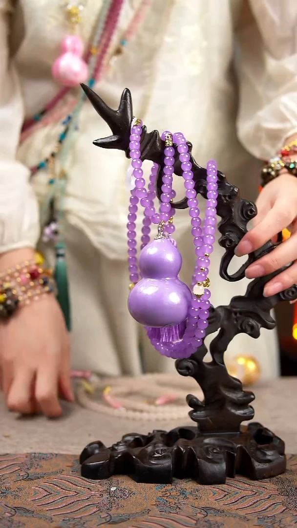 009玖澄文创漆艺葫芦国风配饰葫芦系列