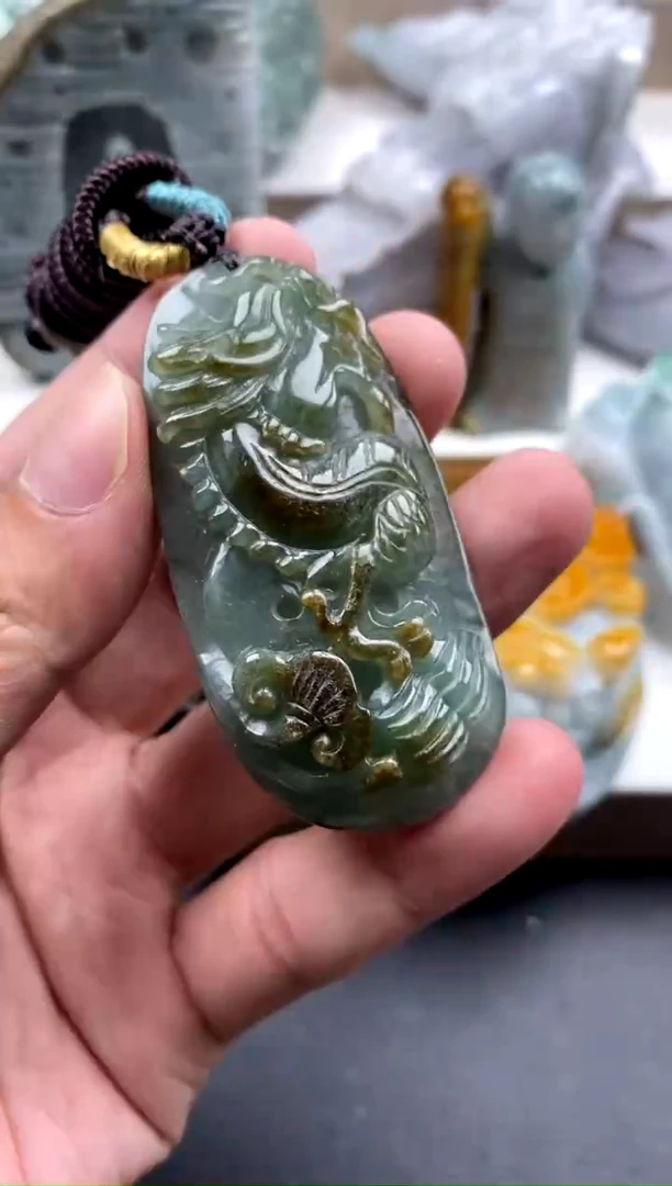 吊坠(不含链)未镶嵌翡翠1