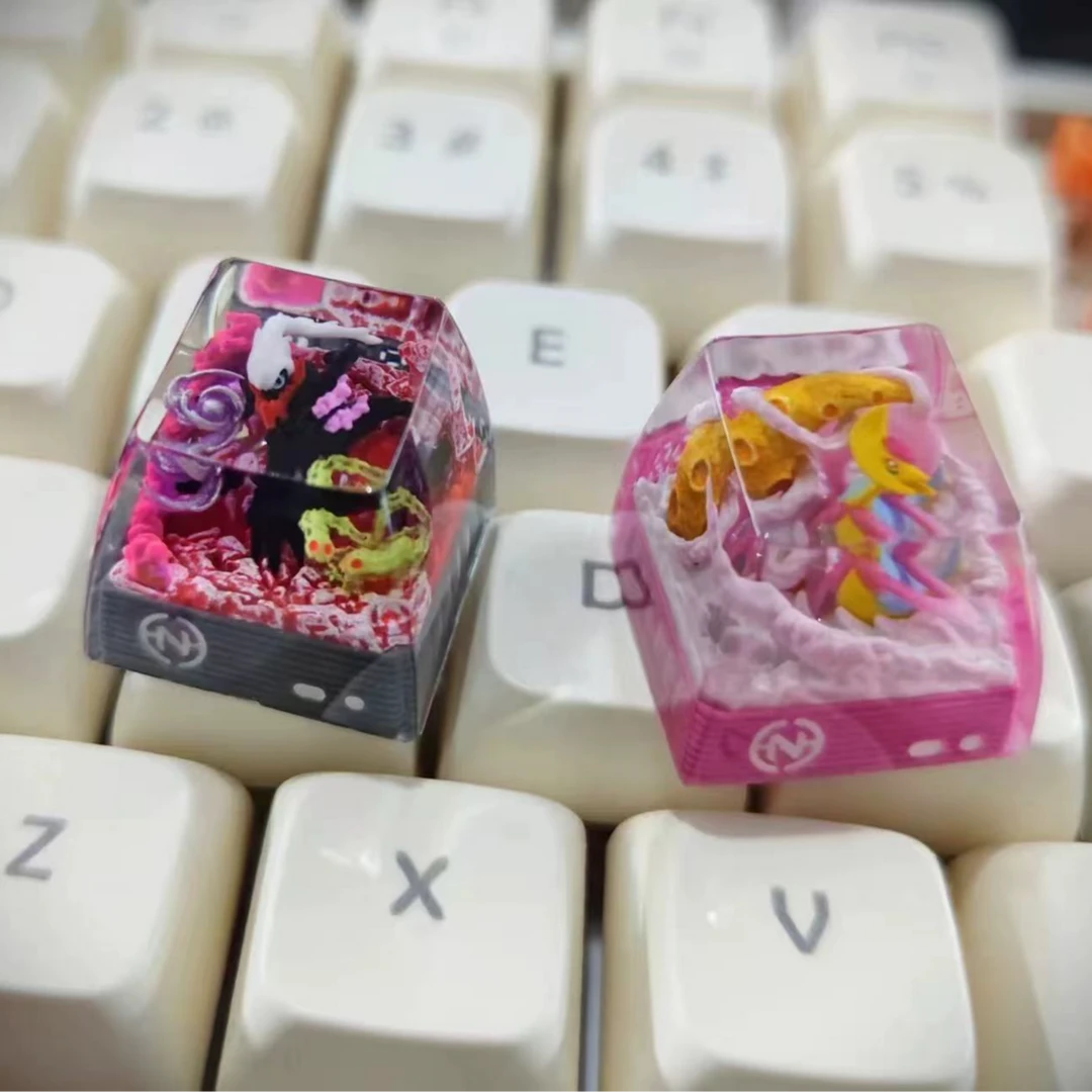 宝可梦主题客制化个性透光键帽
