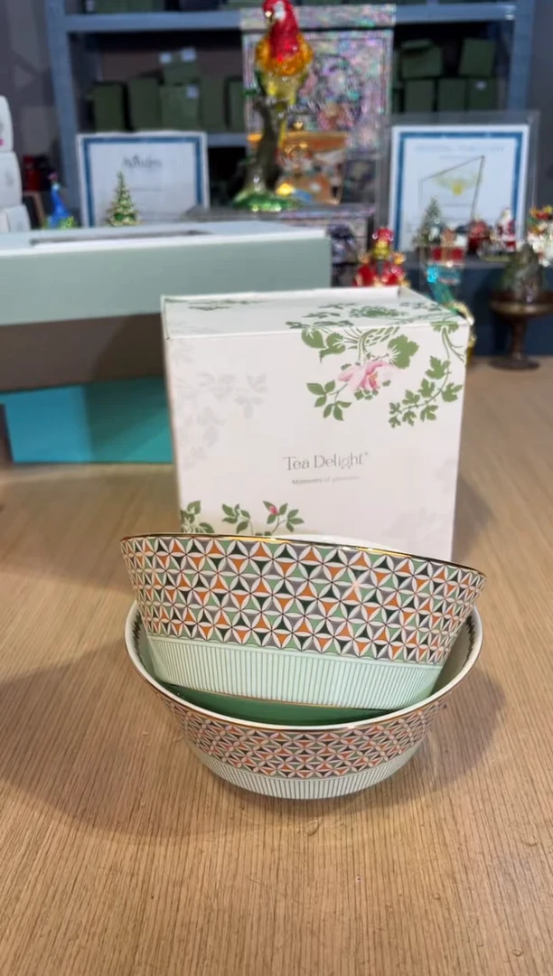 【闪购商品】杯133歌剧院面碗套二（绿）