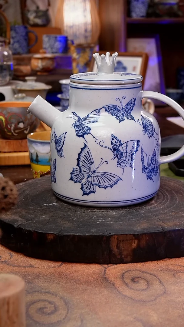 杯子蝴蝶手工手绘手工手绘