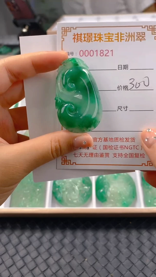 石英质玉未镶嵌颈饰1821