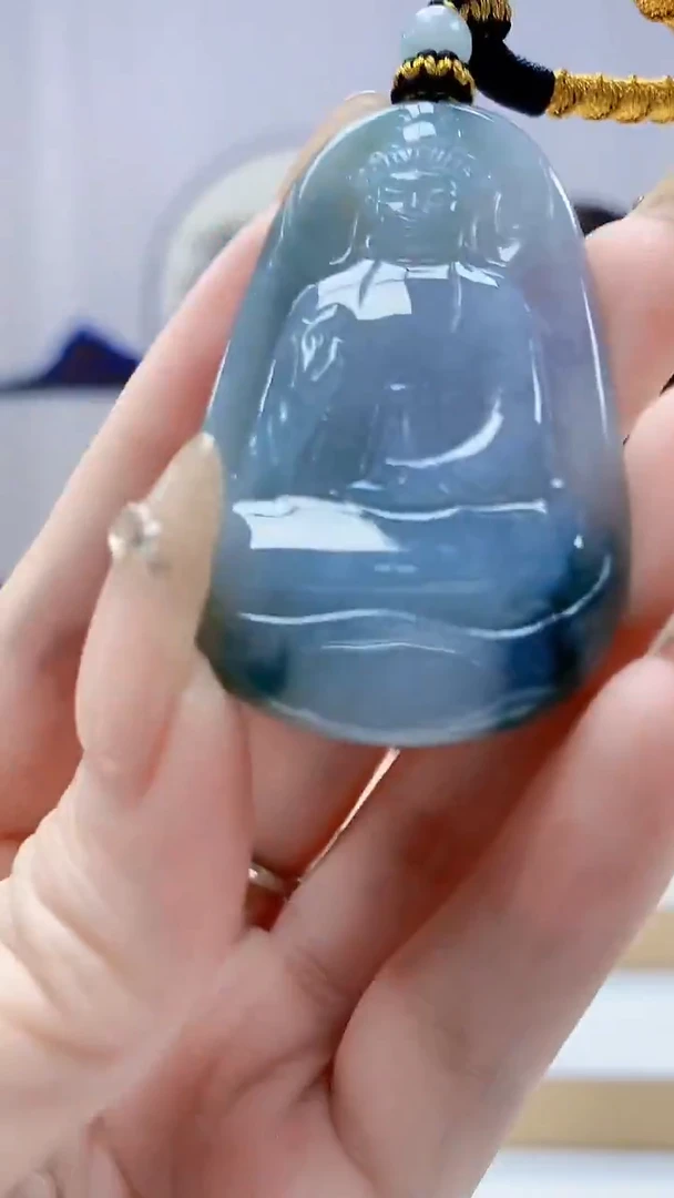 未镶嵌定制翡翠5060DD-毛货挂件71