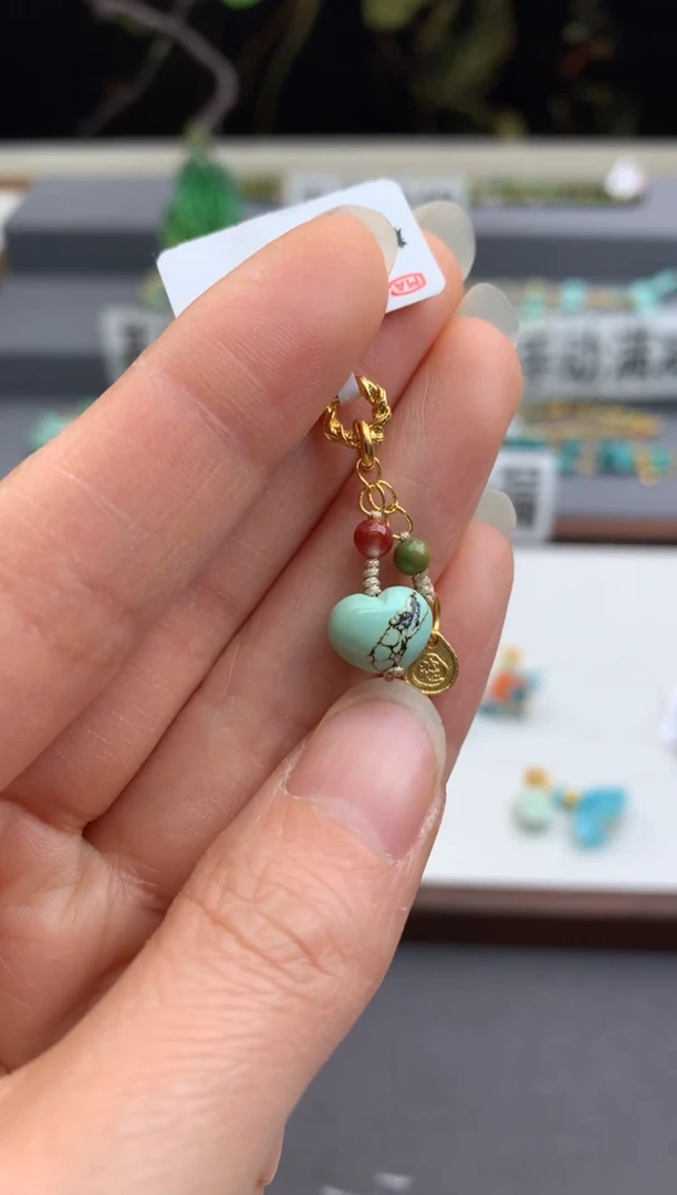 未镶嵌提溜南红玛瑙茜.B216