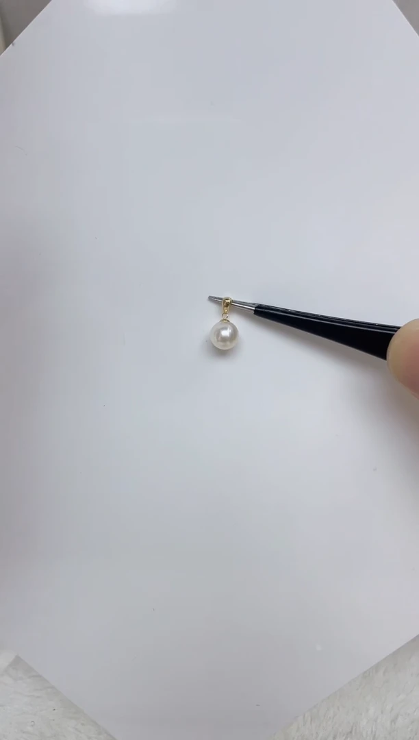 海水珍珠18K金镶嵌颈饰