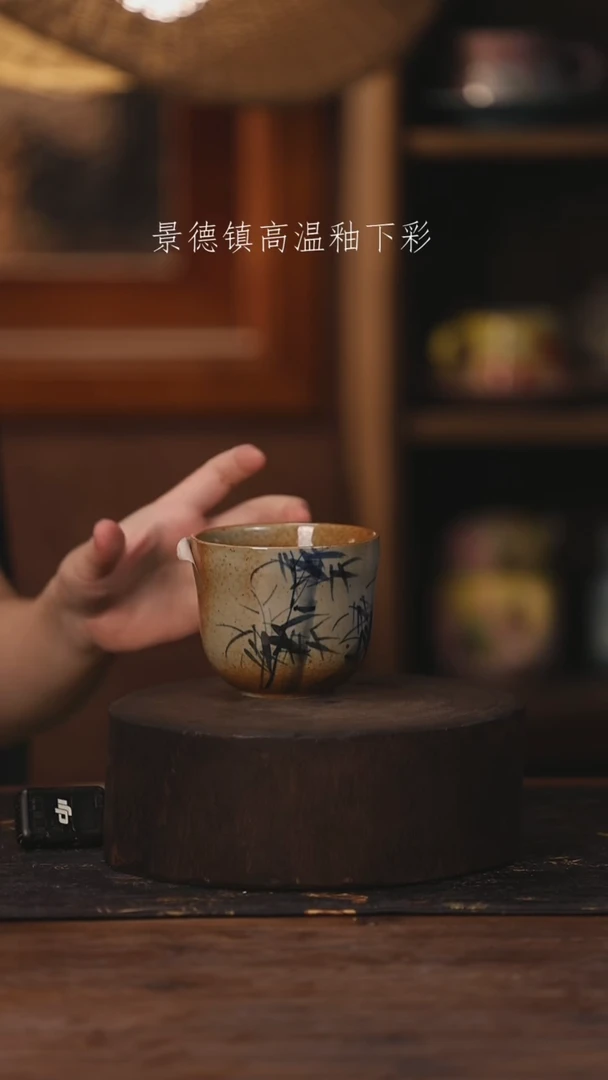 陶瓷景德镇高温釉下手绘陶瓷188
