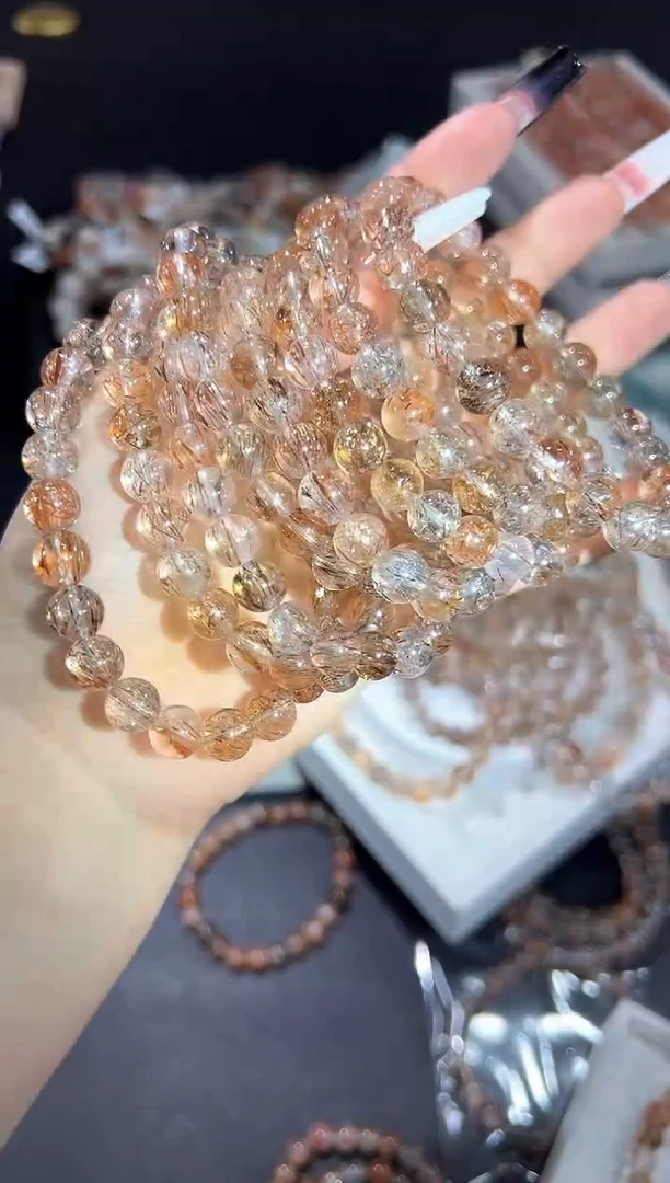 未镶嵌手链水晶14l多样性发其一【1条】默认微瑕8mm