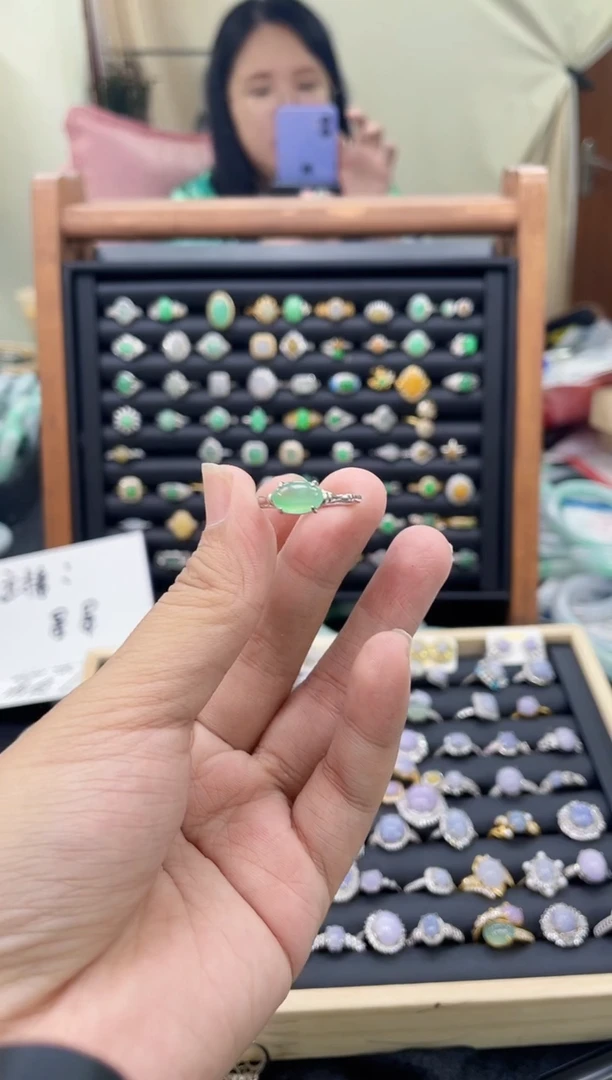 【闪购商品】翡翠戒指未镶嵌旦面戒指