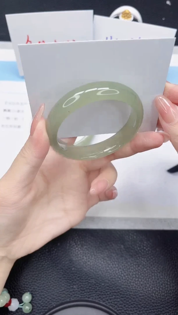 未镶嵌手镯石英质玉199-53.5