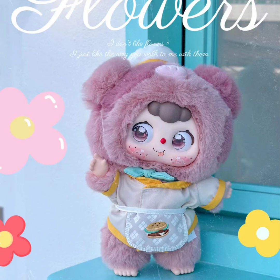 【乖小孩专属许愿刘海】欧豆包氧氧yooki组合拉布布可乐毛绒盲盒