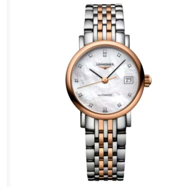 99新 Longines/浪琴 浪琴博雅系列25.5盘钻刻机械jy