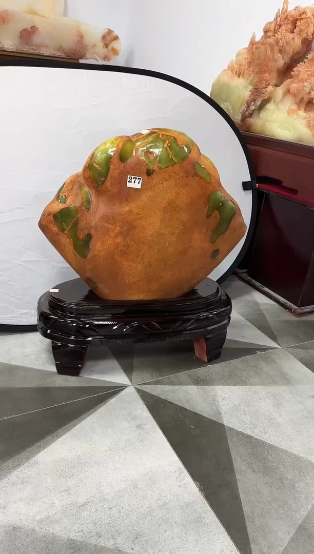 石材天然石材家居摆件办公室客厅玄关高档摆件