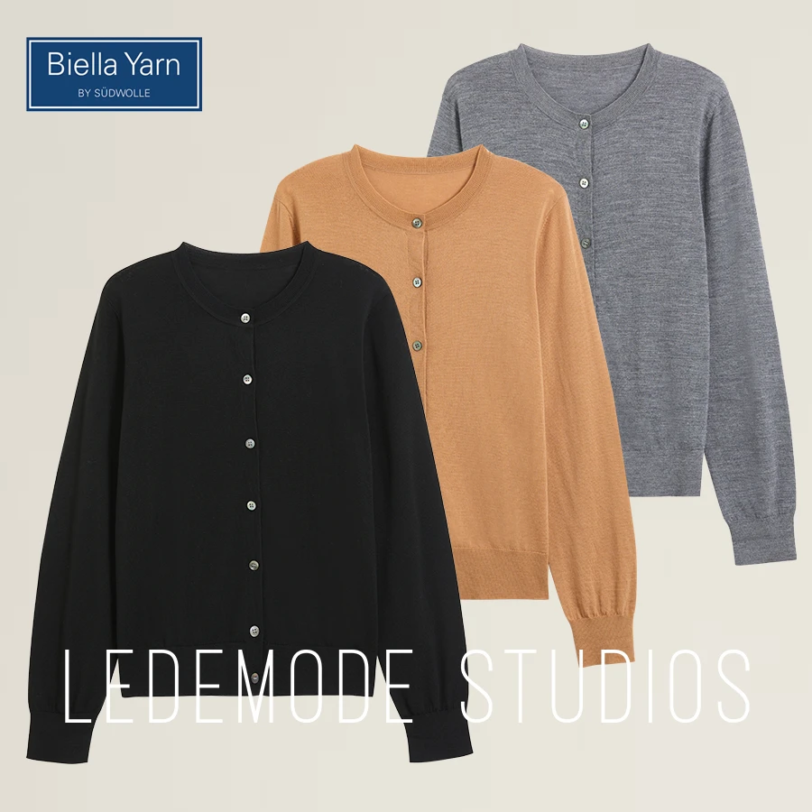 来末套装/德国【超细羊毛系列】美丽诺纯羊毛短袖开衫套装