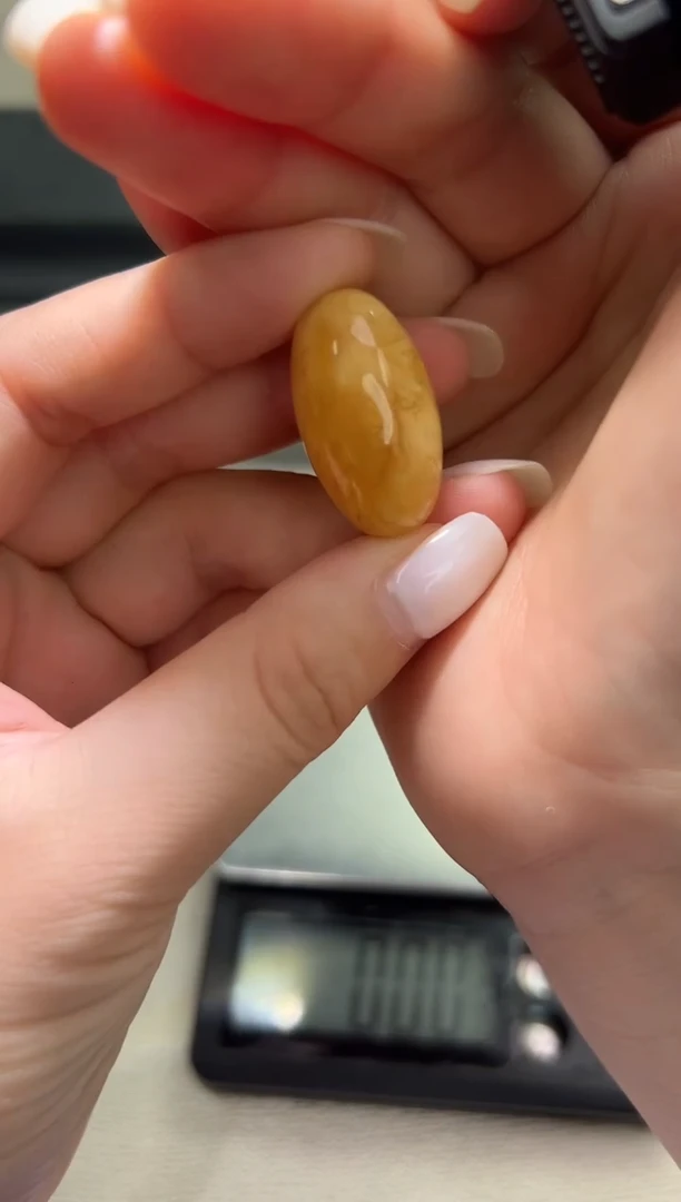 裸石琥珀未镶嵌琥珀蜜蜡吊坠