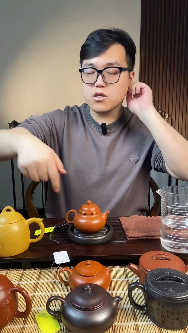 【闪购商品】紫砂茶壶光器容天 红降坡泥 徐方梅