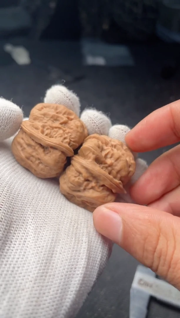 把件文玩核桃a167  蛤蟆头34尺