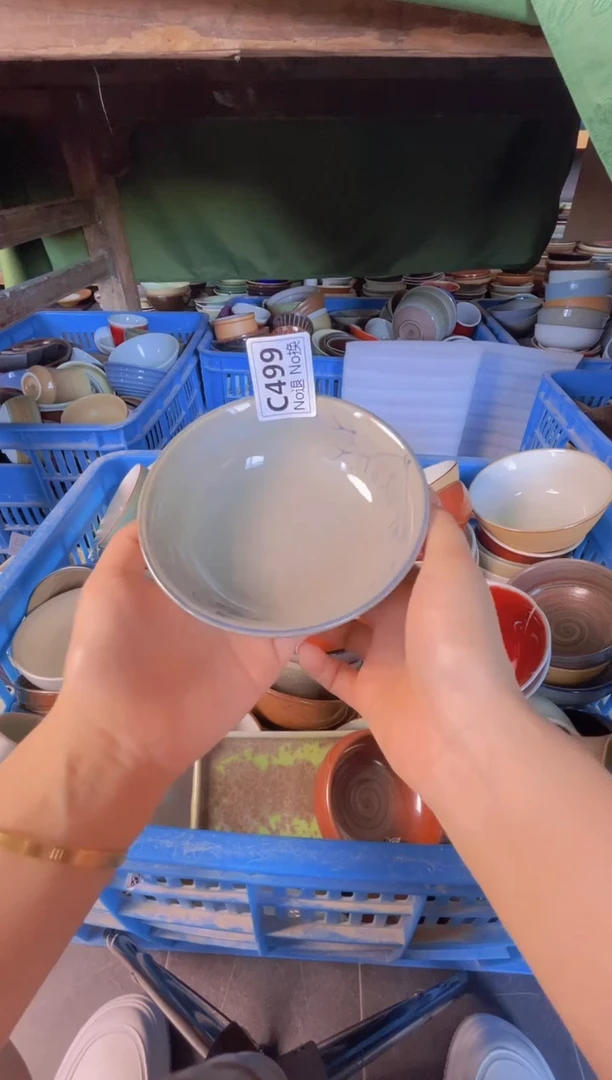 碗c499福利手绘青花小碗