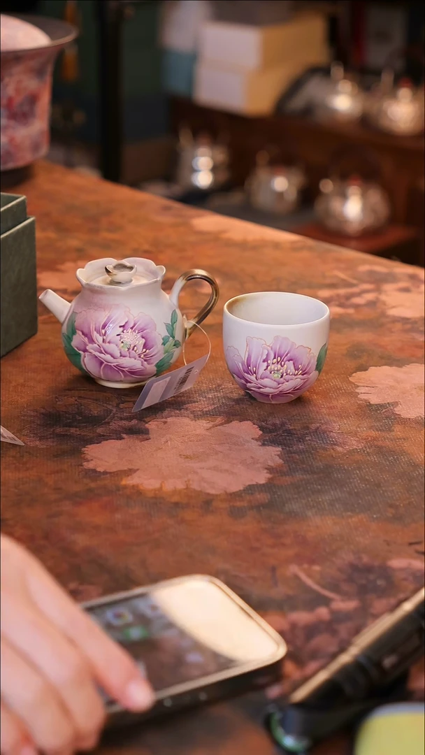 【闪购商品】陶瓷茶具（无礼盒无茶盘）@@A11855