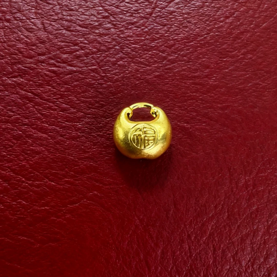 足金999小胖福（配件水贝）-CWL1116