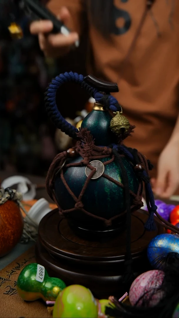 907号500ml左右非遗大漆酒葫芦