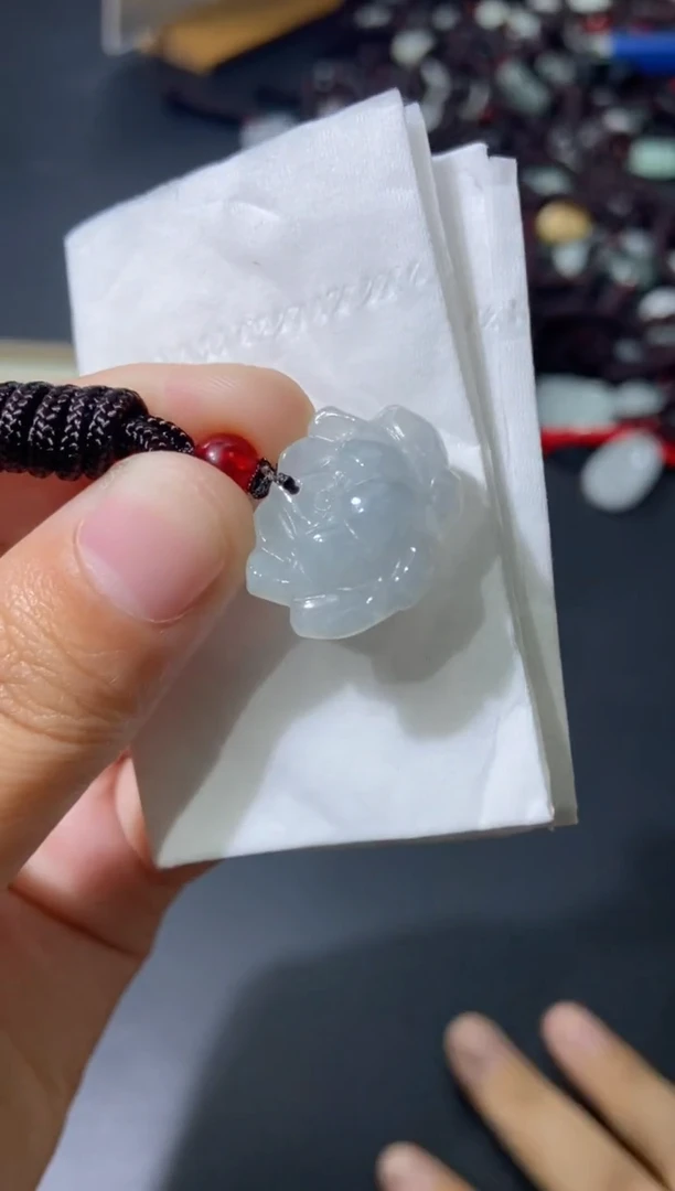 颈饰未镶嵌翡翠天然翡翠A货15