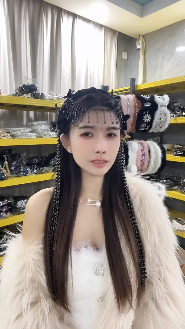 合金布艺高定发箍
