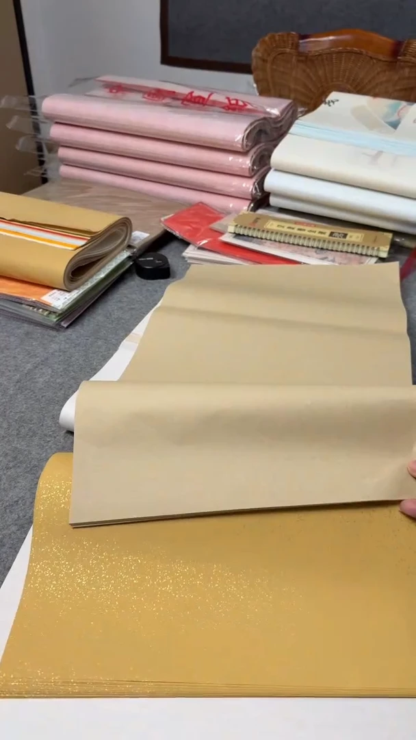 四尺对开蜡染半生熟混搭50张