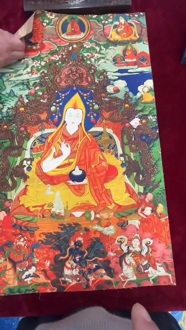 卷轴画唐卡16038