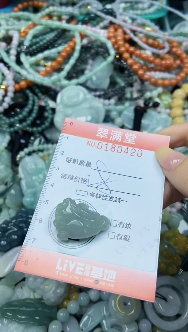 颈饰未镶嵌翡翠闪购0180420