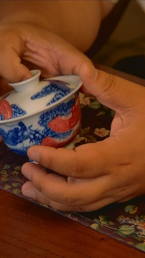 杯手工手绘杯杯很美丽