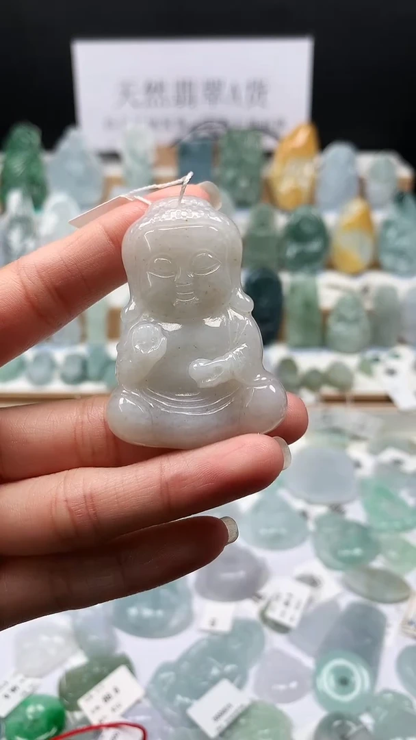 吊坠(不含链)未镶嵌翡翠101宝宝佛
